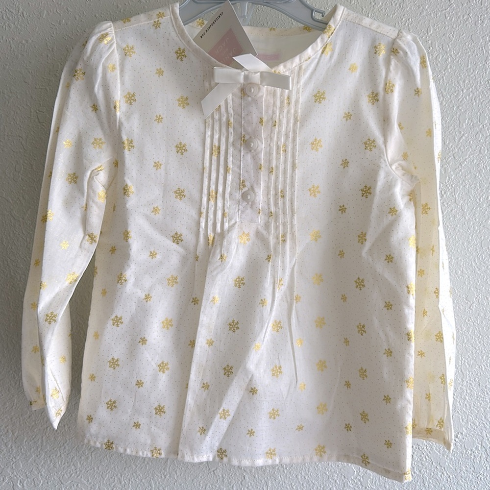 New Janie and jack girl long sleeve top size 3
